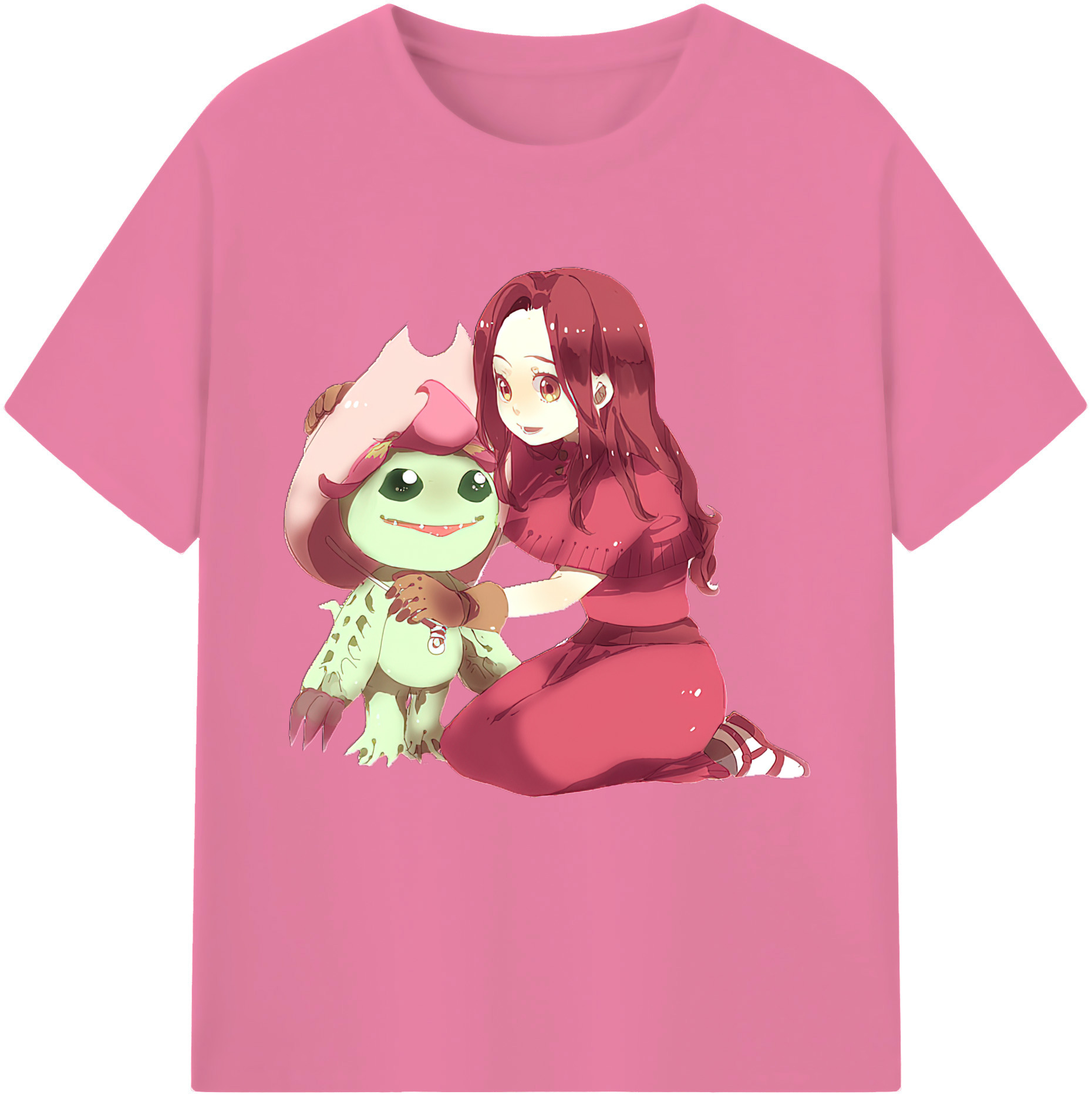 （画像用） Digimon デジタルモンスター/デジモン 綿100％半袖Tシャツ（フロントプリント）